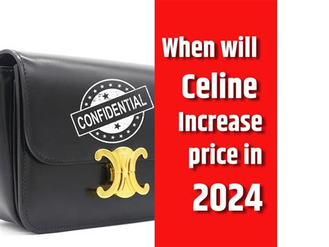 celine price increase 2024|Celine tomboy 2024.